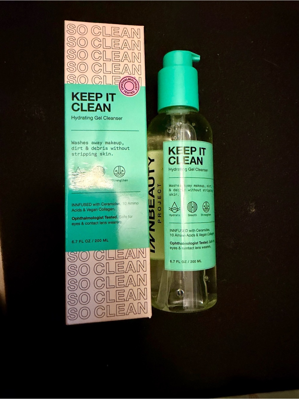 INNBEAUTY PROJECT Keep It Clean Hydrating Gel Cleanser NEW